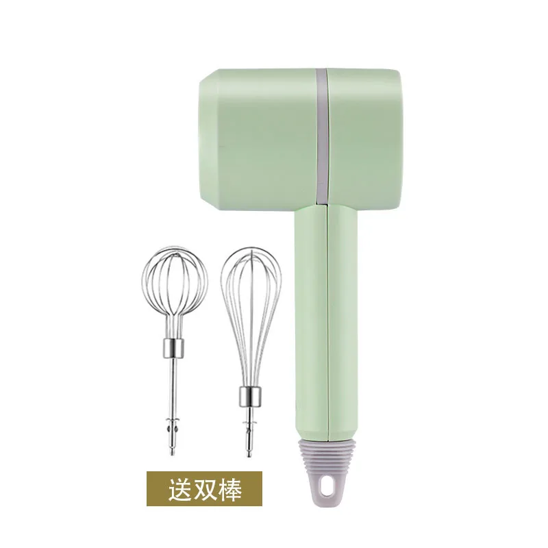 Lychee Hand Mixer Electric 7 Speeds, Portable Kitchen Handheld Blender for  Easy Whipping Dough, Cream, Cakes & Whisking Egg, Green 