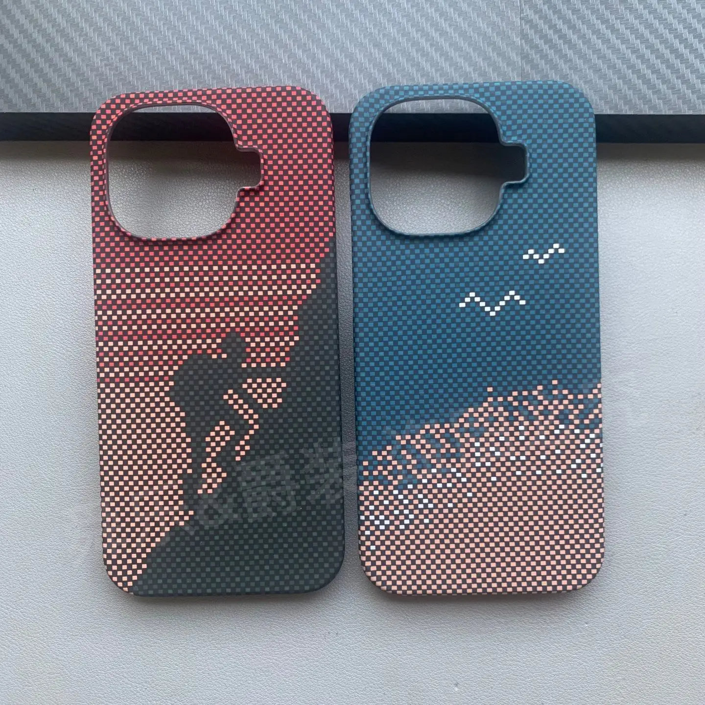 Carbon Fiber Pattern Slim Shockproof Protective Cover