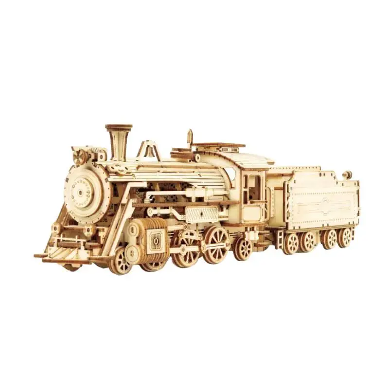 3D Wooden Airship Mechanical Model Kit 3