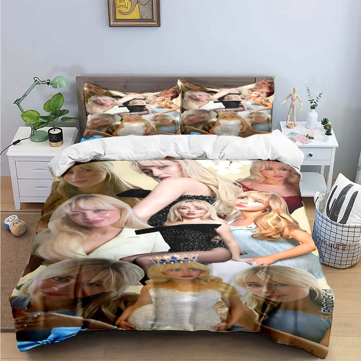 Hot Pop Female Singer S-Sabrina Bedding Sets Bed Supplies Set Duvet Cover Bed Comforter Set Bedding Set Luxury Gift
