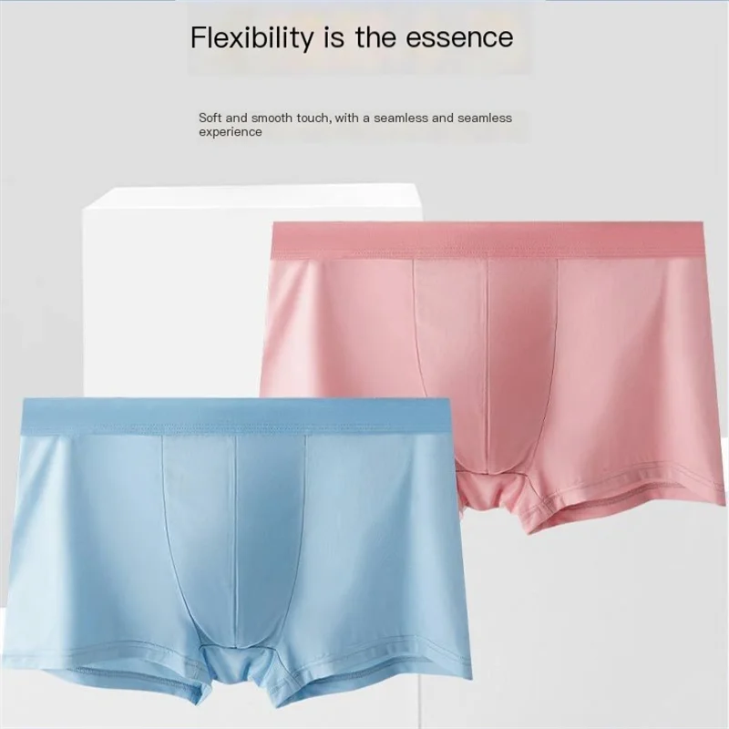 

Boxers Ice Silk Man Underwear Boxer Graphene Men Underpants Breathable Comfortable Men's Panties Ultrathin BoxerShorts Trunk