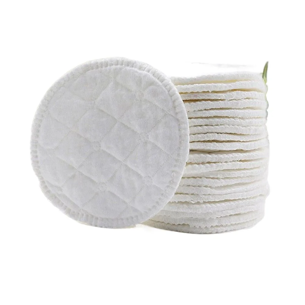 12pcs Reusable Nursing Breast Pads Washable Soft Absorbent Baby Breastfeeding