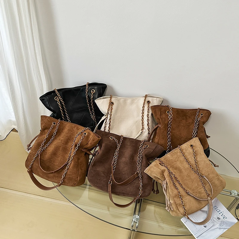 2025 Borse a tracolla versatili retrò di nuova moda Advanced Sense Borsa da donna sotto le ascelle di grande capacità per pendolari Borsa tote casual - immagine 5