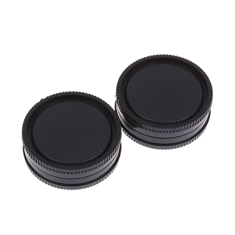 (여름4) 2개 카메라 액세서리 플라스틱 카메라 렌즈 캡 방진 커버 E 마운트 NEX7/NEX5/NEX3/A7/A7R2용 후면 렌즈 캡