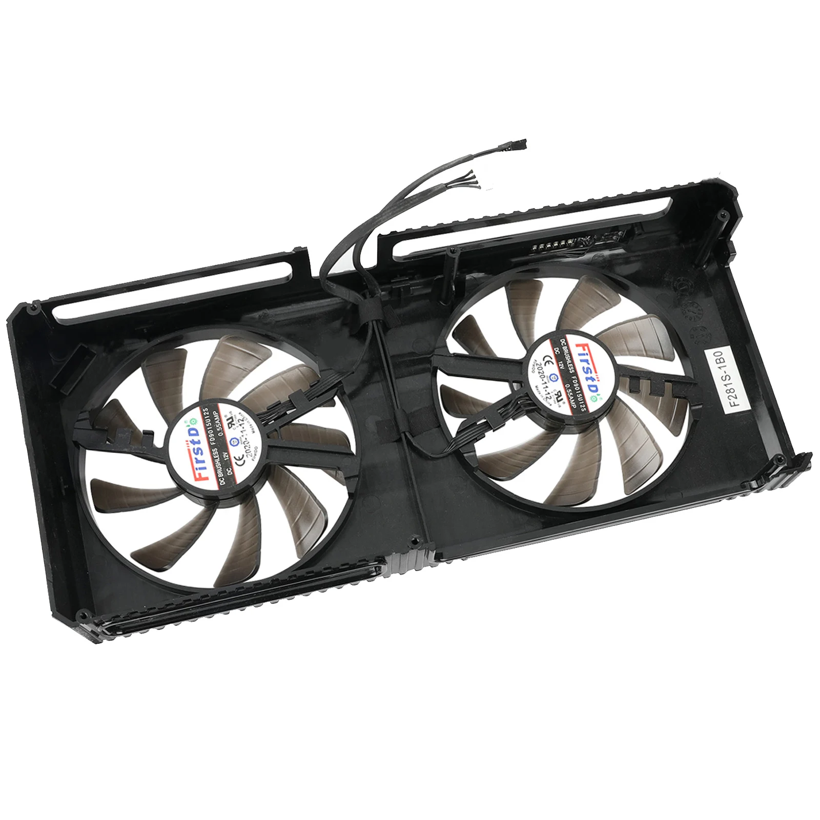 New FD9015U12S RTX3060Ti RTX3060 Fan with Frame Back Plate For
