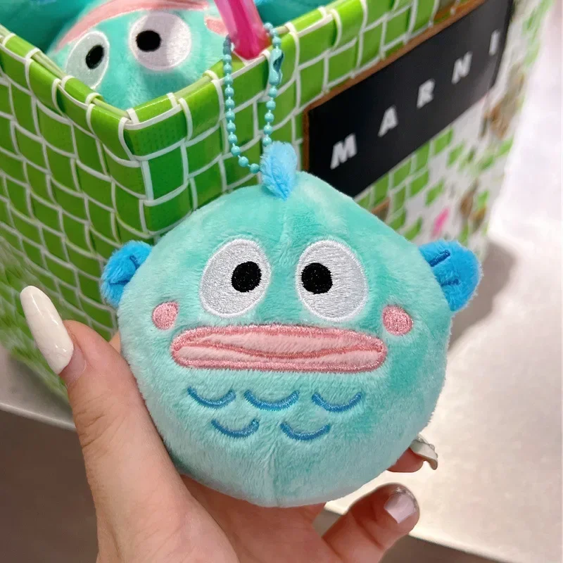 Sanrios Hangyodon Anime Kawaii Cute Fish Monster Tote Bag Plush Handbag  Bento Bag Zero Wallet Small Card Bag Christmas Gifts - AliExpress