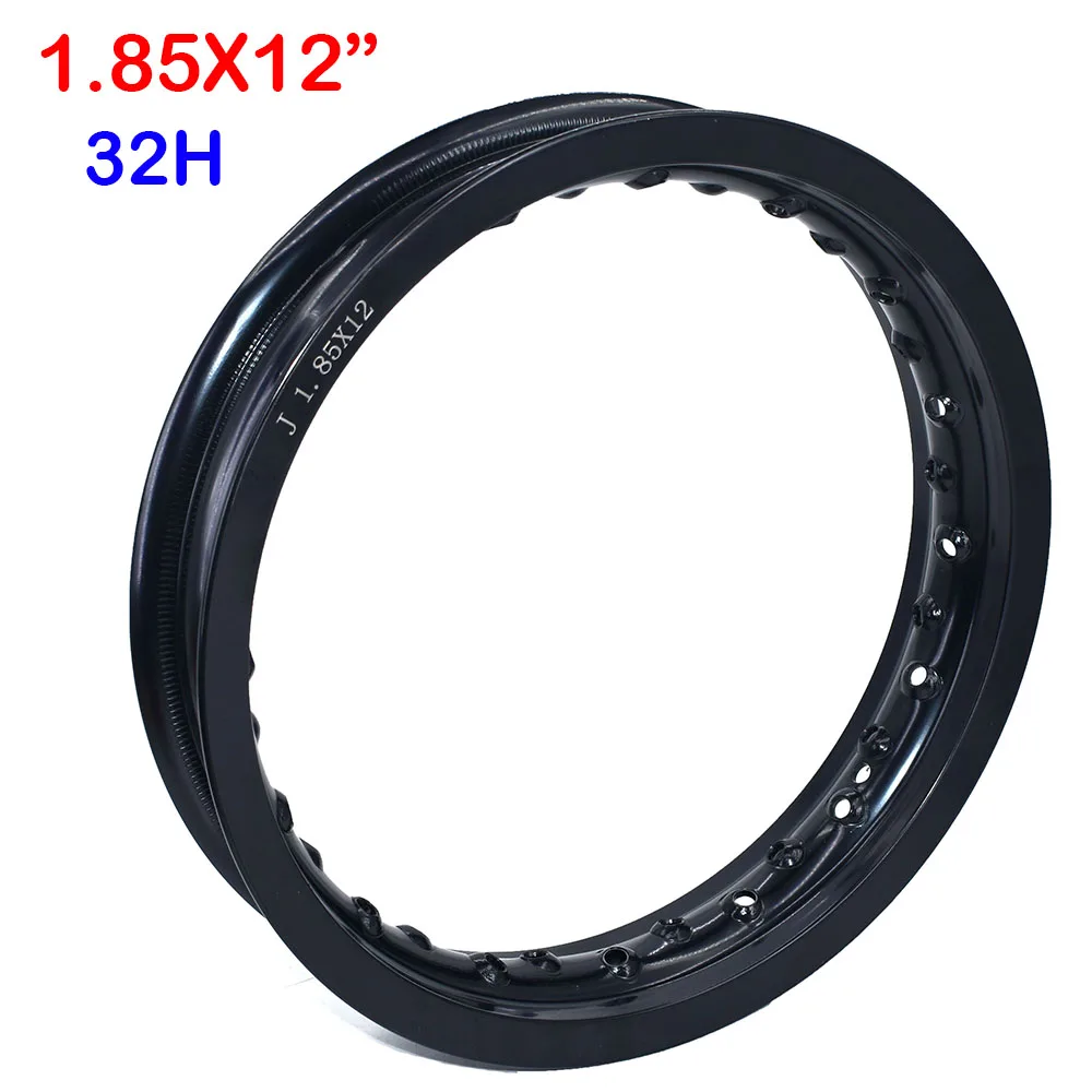 Motorcycle Wheel Rims Pit bike Rims Hub Ring 1.85x12"inch aluminum For dirt bike 32H Wheels Circle pit CRF Kayo BSE Apollo Spare Parts