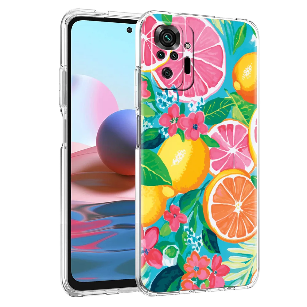 Summer Colorful Flower Soft TPU Phone Case
