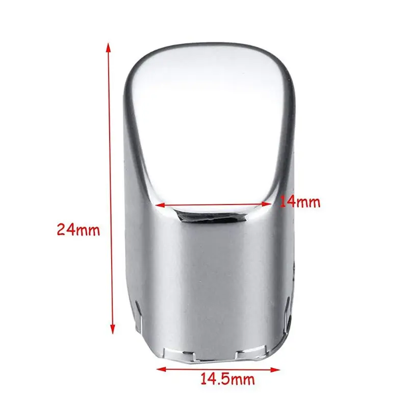 1pc Car Handbrake Lever Parking Button Cover Chrome Decoration Shell For Polo Cross 6Rd 711 333 A Car Styling Accessorie