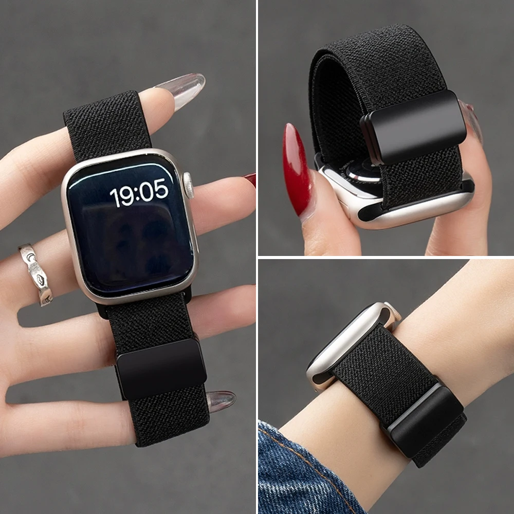 Magnetic Nylon Bracelet Strap