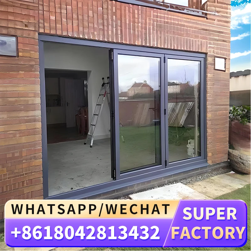 High Quality Homestyle Echo PVC Folding Door Fits 36" Wide x 80" High White