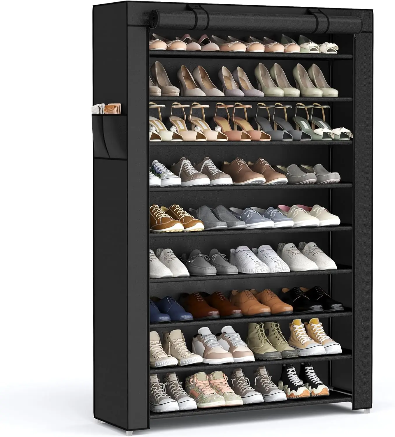Shoe Rack,  Shoe Organizer  Nonwoven Fabric Cover, Shoe Storage Shelf for of Shoes 2