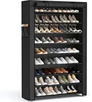 Shoe Rack,  Shoe Organizer  Nonwoven Fabric Cover, Shoe Storage Shelf for of Shoes 2