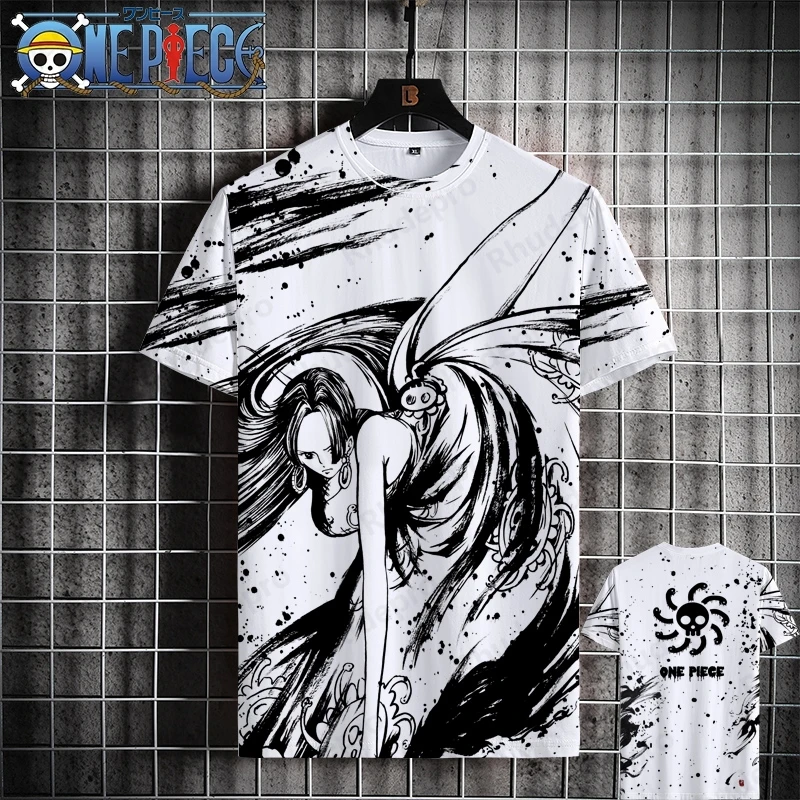 Luffy One Piece 3D Printed T-Shirt – Unisex Summer Anime Tee