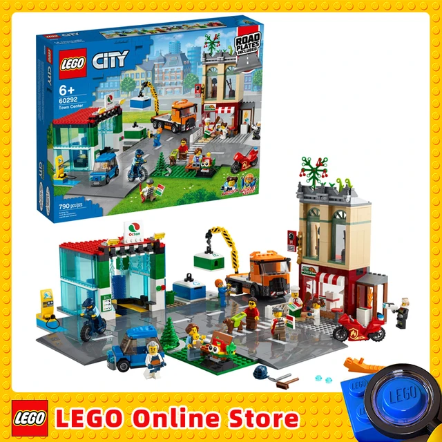 LEGO & City Town Center 60292 Kit di costruzione fantastici giocattoli da  costruzione per bambini ragazzi regalo di compleanno nuovo 2021 (790 pezzi)  - AliExpress