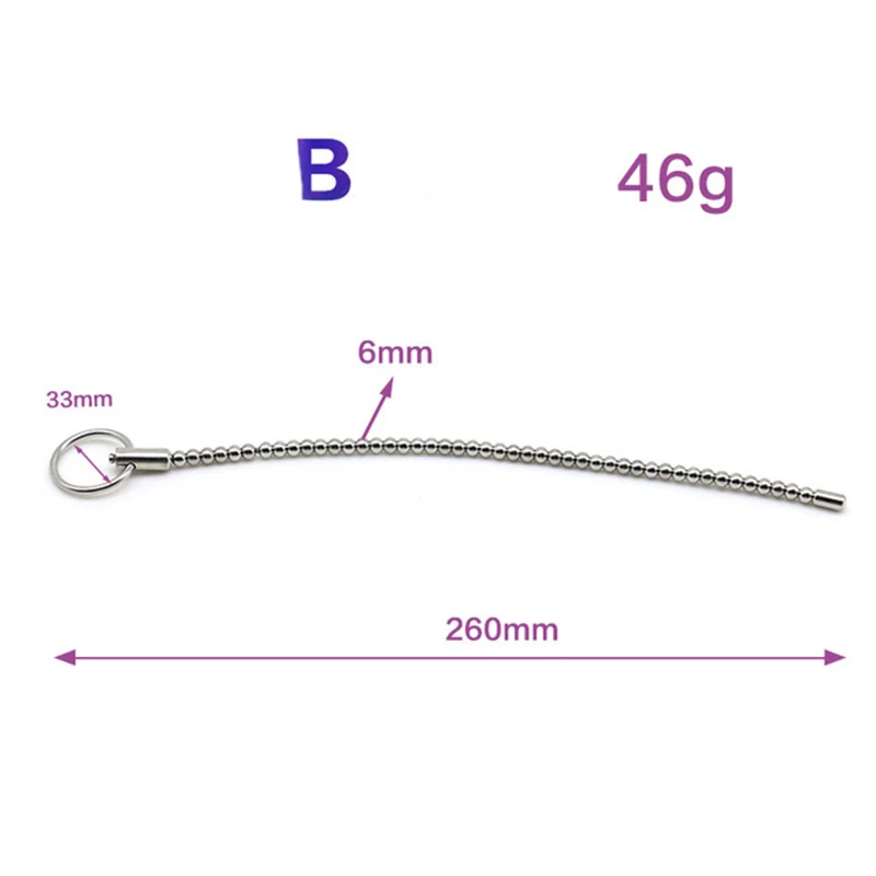 Metal Urethral Toys Male Masturbators Urethra Dilator Sex Toys For Men Urethral Plug Catheter Sounding Stimuate Penis Eye Stick