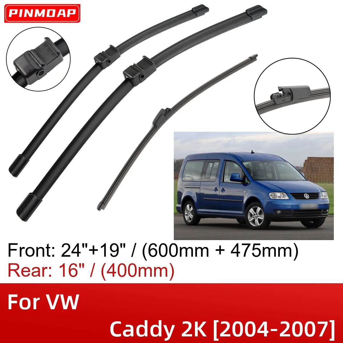 Per Peugeot 407Sw 407 Sw Estate 2003-2011 28 "+ 28" + 11 "Spazzole Tergicristallo Anteriore Posteriore Spazzole Accessori Taglierina 2008 2009 2010 20