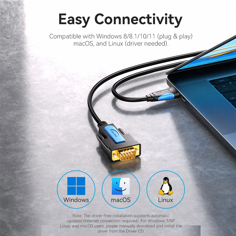 รูปสินค้า สาย USB to RS232 9 Pin สำหรับเครื่องชั่งและจอแสดงผล