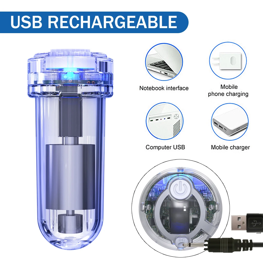 Vibrateur pour gland avec télécommande pour retarder éjaculation_voghion.com