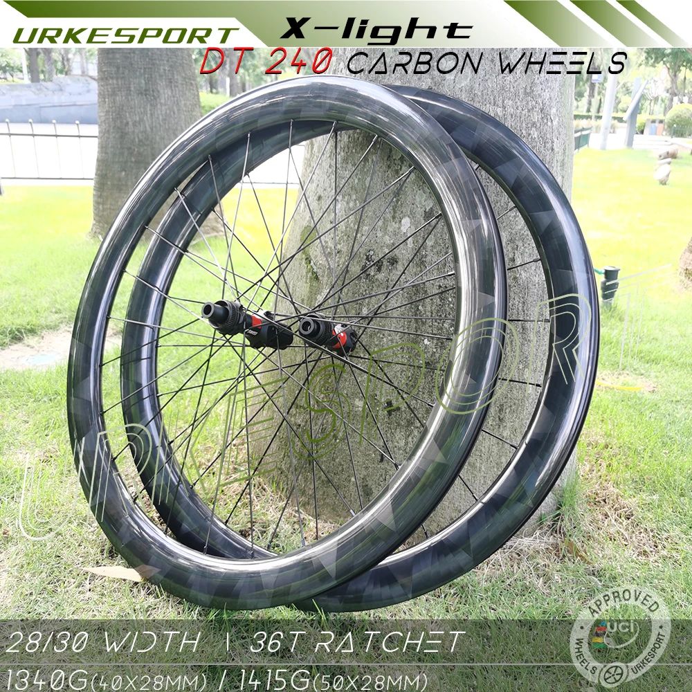 700C*23-50C Paire De Roues Tubeless pour Vélos De Route