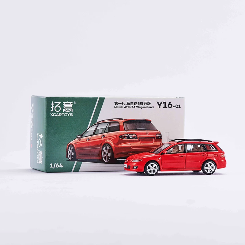 

Xcartoys Model Car 1/64 Mazda 6 Atenza Wagon JDM Cars Alloy Diecast Model Vehicle Mini Transportation Hobby Collection Gifts