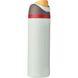 Premium Insulated Stainless Steel Water Bottle with Straw - BPA - Free, 24 oz - 24oz (Light green)