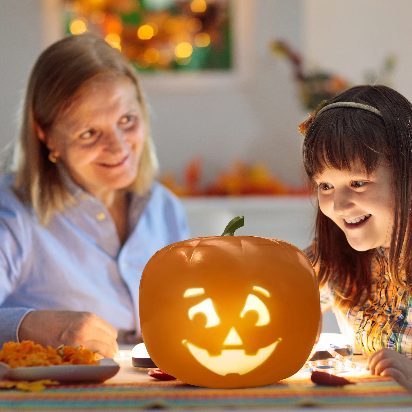Funny Halloween Pumpkin Lamp 2