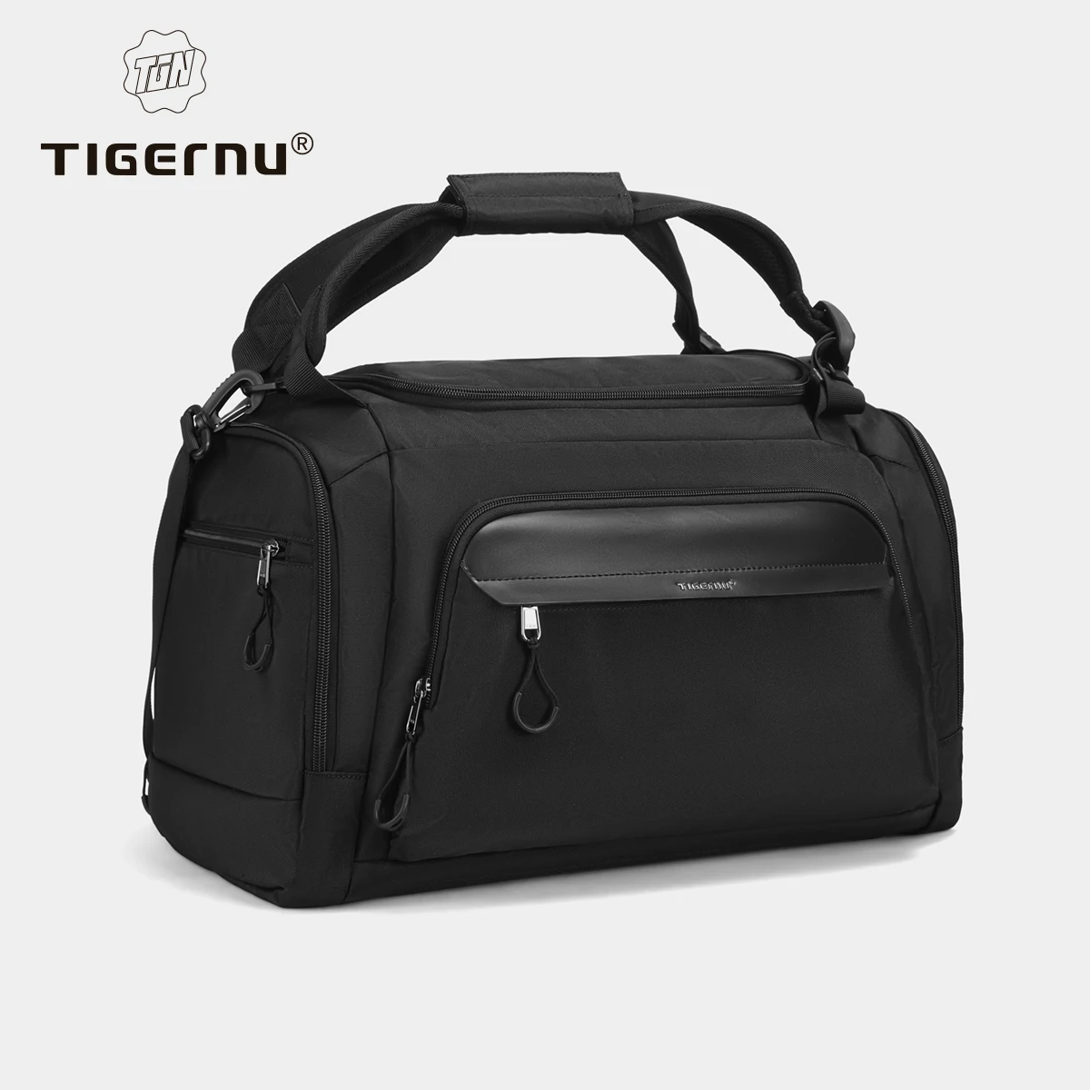 Tigernu Men Travel Bags Fitness Sport Bags Gym 15.6inch Laptop Bag Large Capacity Handbag Waterproof Shoulder Bags Crossbody Bag