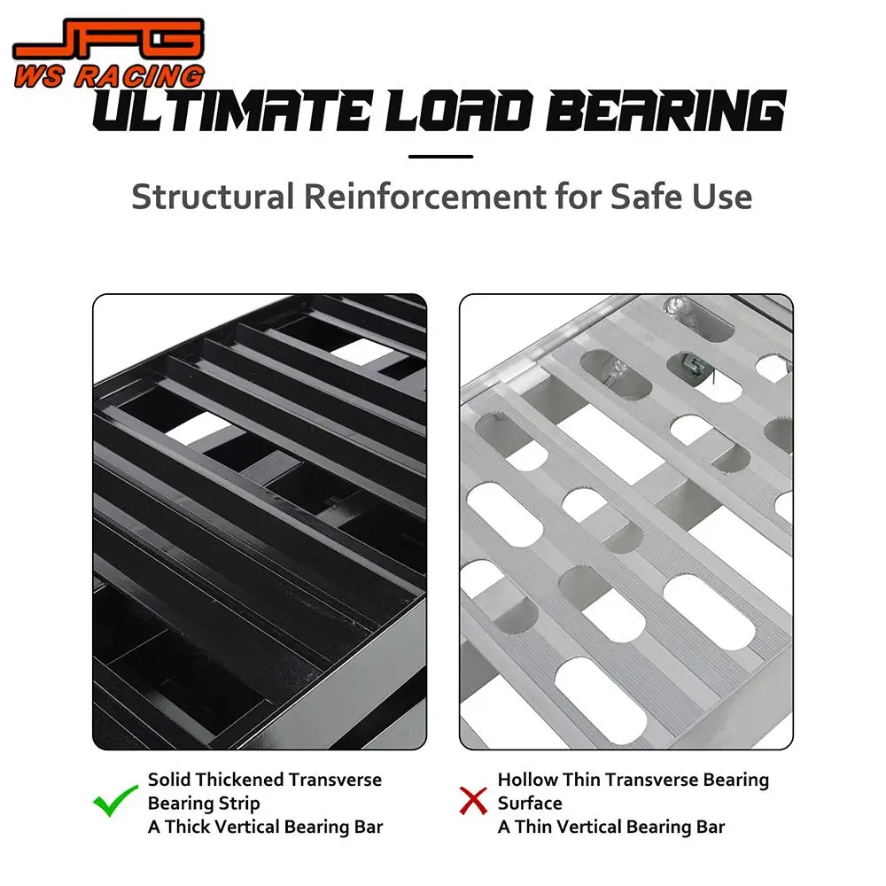 Motorcycle Ramps Ladders Universal Ramp Folding Portable Ladder Tools ATV UTV For KTM YAMAHA HONDA Dirt Pit Street Electric Bike