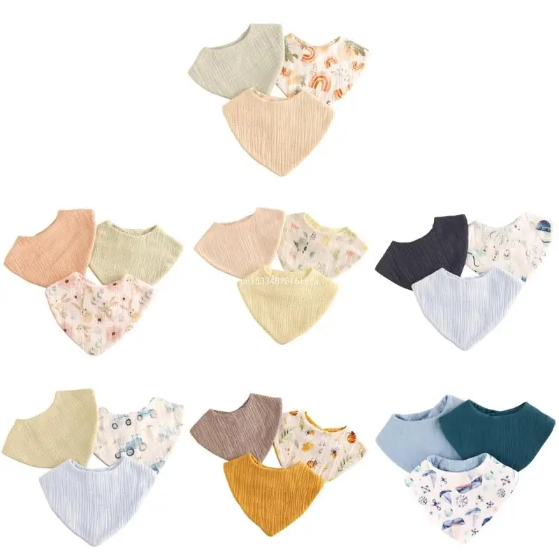 

Baby Bibs Burp Cloths Baby Bandana Drool Bib Cotton Bibs for Infant Dropship
