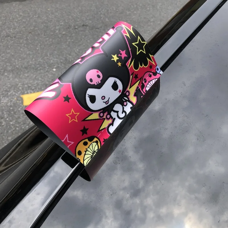 Sanrio Kuromi Car Washing Labels Cartoon Creative PVC Waterproof