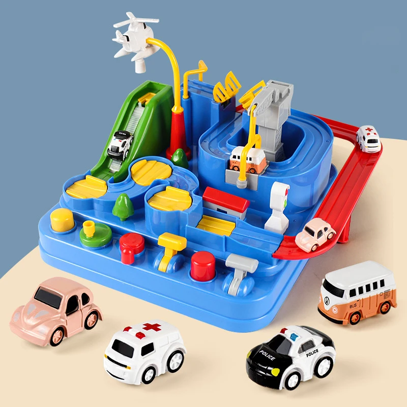 Car Train Track Adventure Set 5