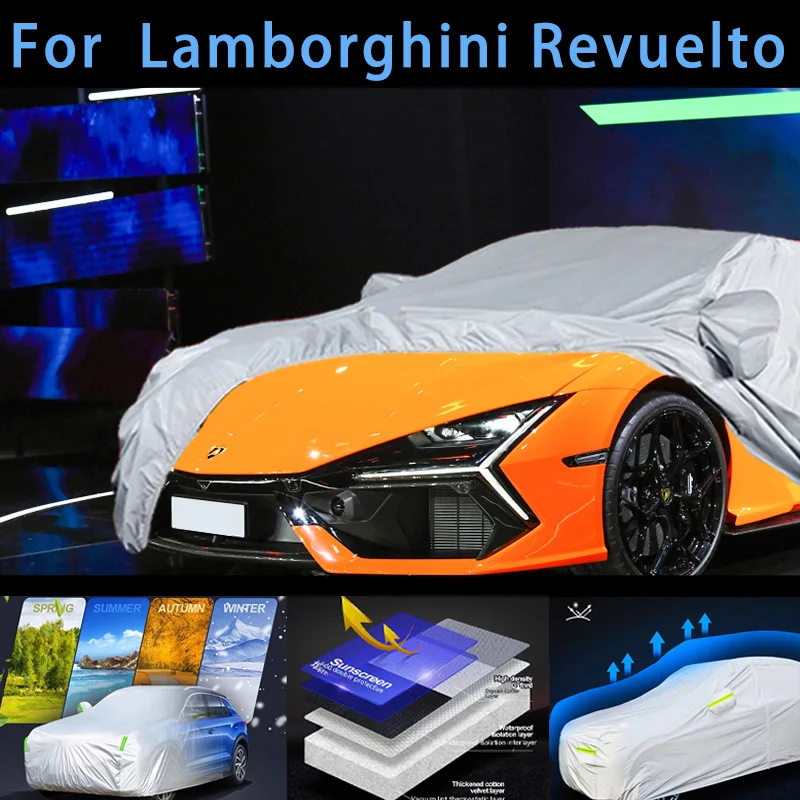 

For Revuelto Car protective cover,sun protection,rain protection, UV protection,dust prevention auto paint protective