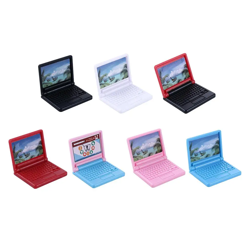 Decoration Crafts Doll House Dollhouse Decor Dollhouse Furniture Dollhouse Miniature Dollhouse Computer Simulation Laptop