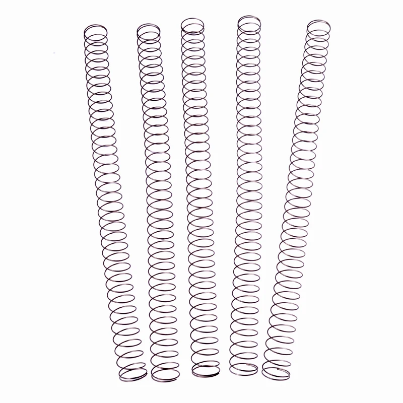 Pressure Springs Spring Steel Return Wire Diameter 0.6mm-0.8mm Outer Diameter 3mm-18mm Long 100mm-300mm