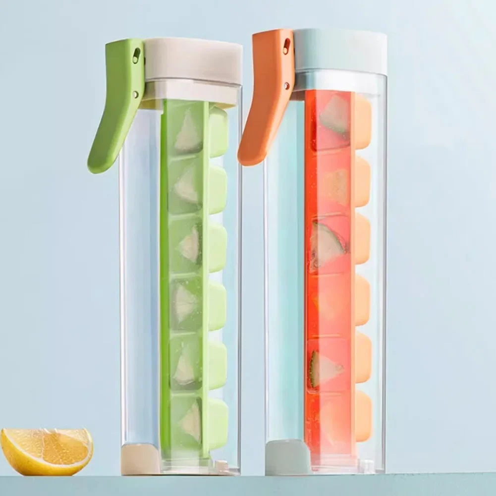 1-5PCS One-handed Pressing Ice Latticeasy Push and Pop Out Cube Ice Maker Home Creative Ice Mould Homemade Small Ice Moulds