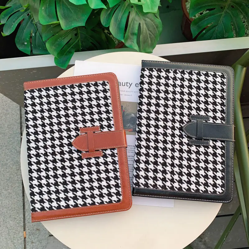 

fashion lattice For iPad Air 4 Case 2020 iPad 10.2 9th 8th Generation funda iPad Pro 11 2021 Mini 6 Mini 5 10.5 Air 2 9.7 cover
