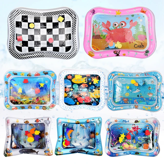 Baby Water Mat Inflatable Cushion Infant Toddler Water Play Mat for Children Early Education Developing Baby Toy Summer Toys 6