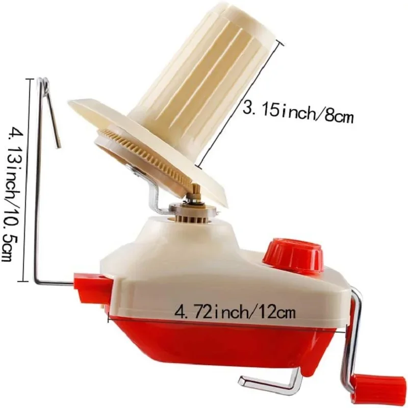 Yarn winding tool BUDDUR 1PC manual home yarn winding machine portable for cotton yarn thread balls making DIY handmade craft accessories