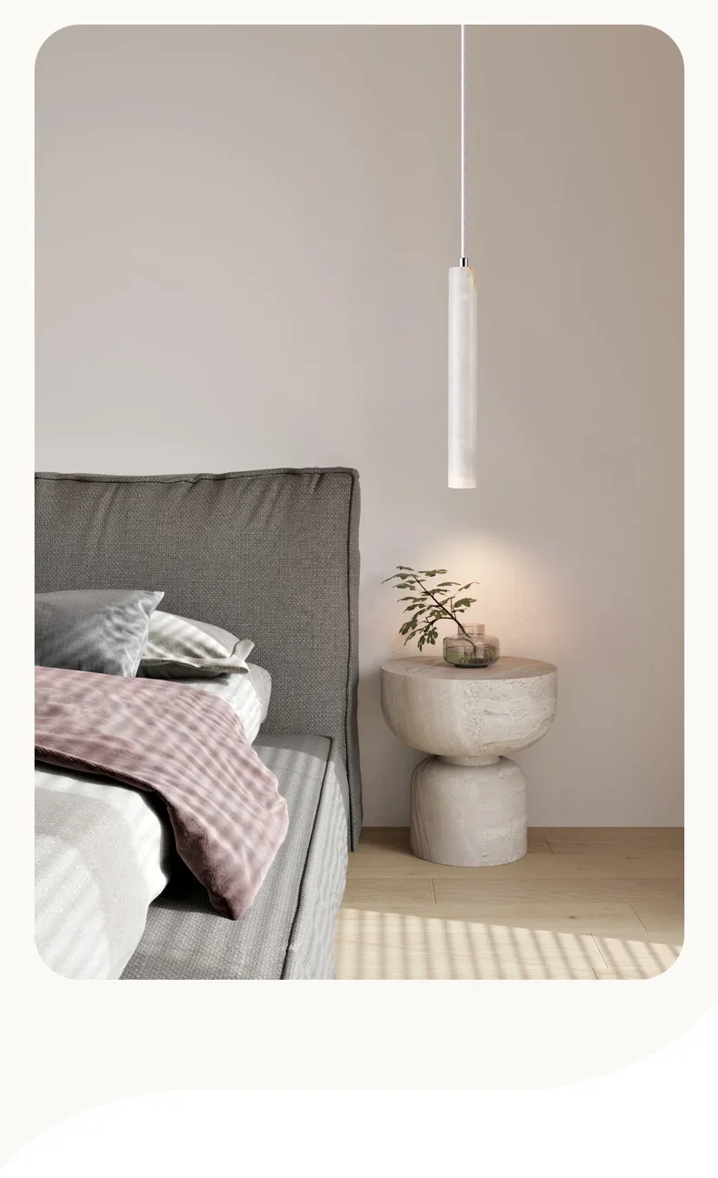 Wood Led Pendant Lamp Japanese Style Ceiling Light Bedside Chandelier