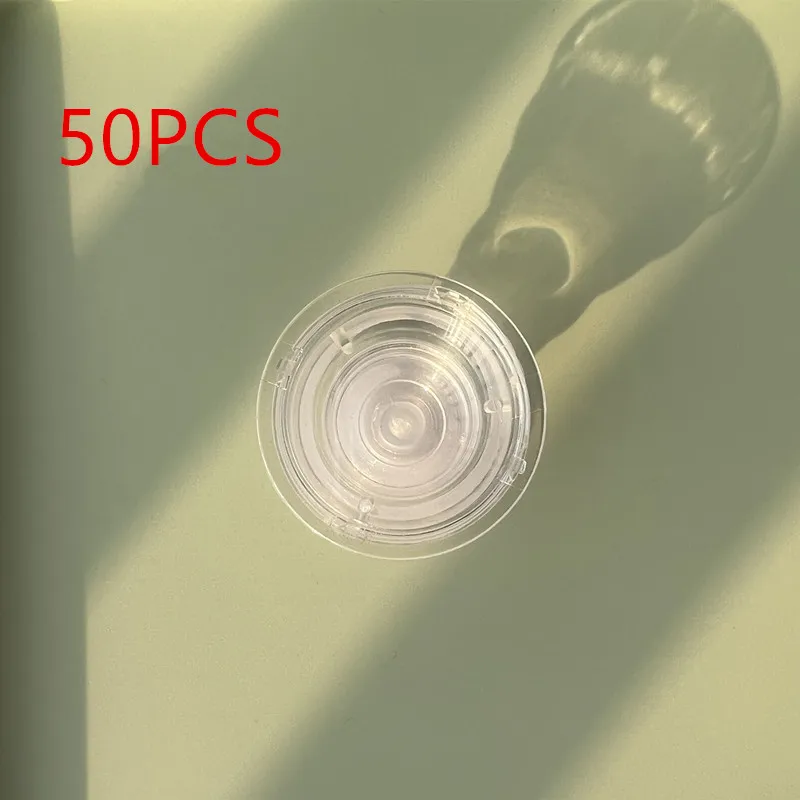 50pcs Mobile Phone Stand Base High Quality Transparent Socket Folding Griptok DIY Griptok Material Accessories