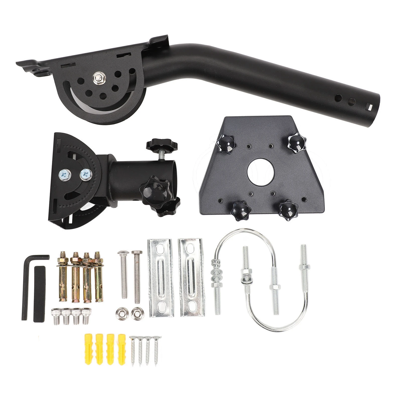 Adapter Mounting Pole Kit for Starlink V3 Gen 3 Standard Dish 360 Degree Rotation Roof Wall Pole Mount Adapter Set starlink mounting kit