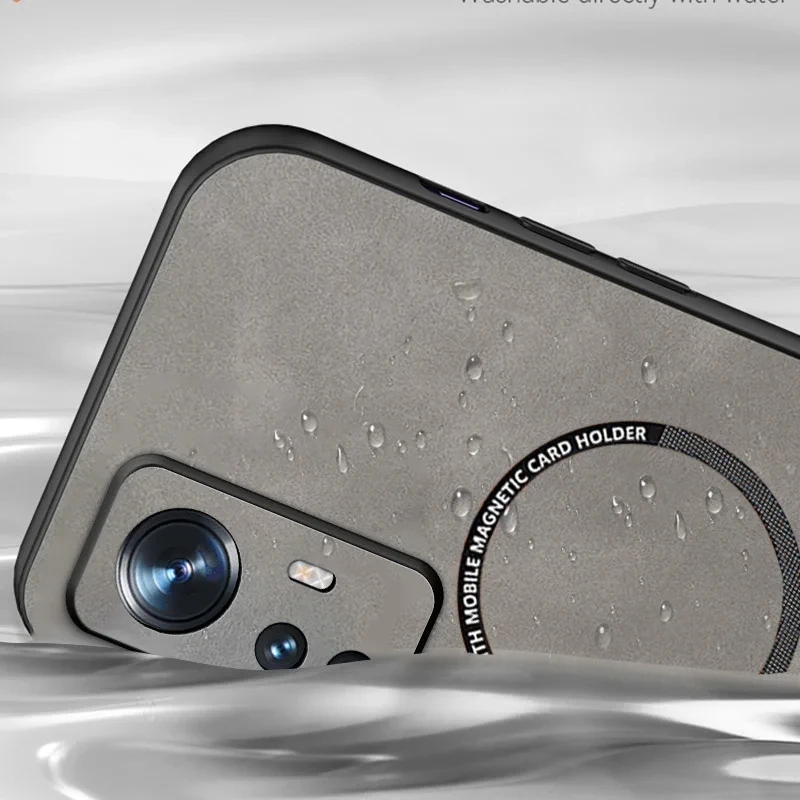 Phone Case Vintage Magnetic Leather Soft For Xiaomi Mi 14 13 13T 12 11 9 Lite 9T 11T 12T Poco F3 F4 F5 Pro