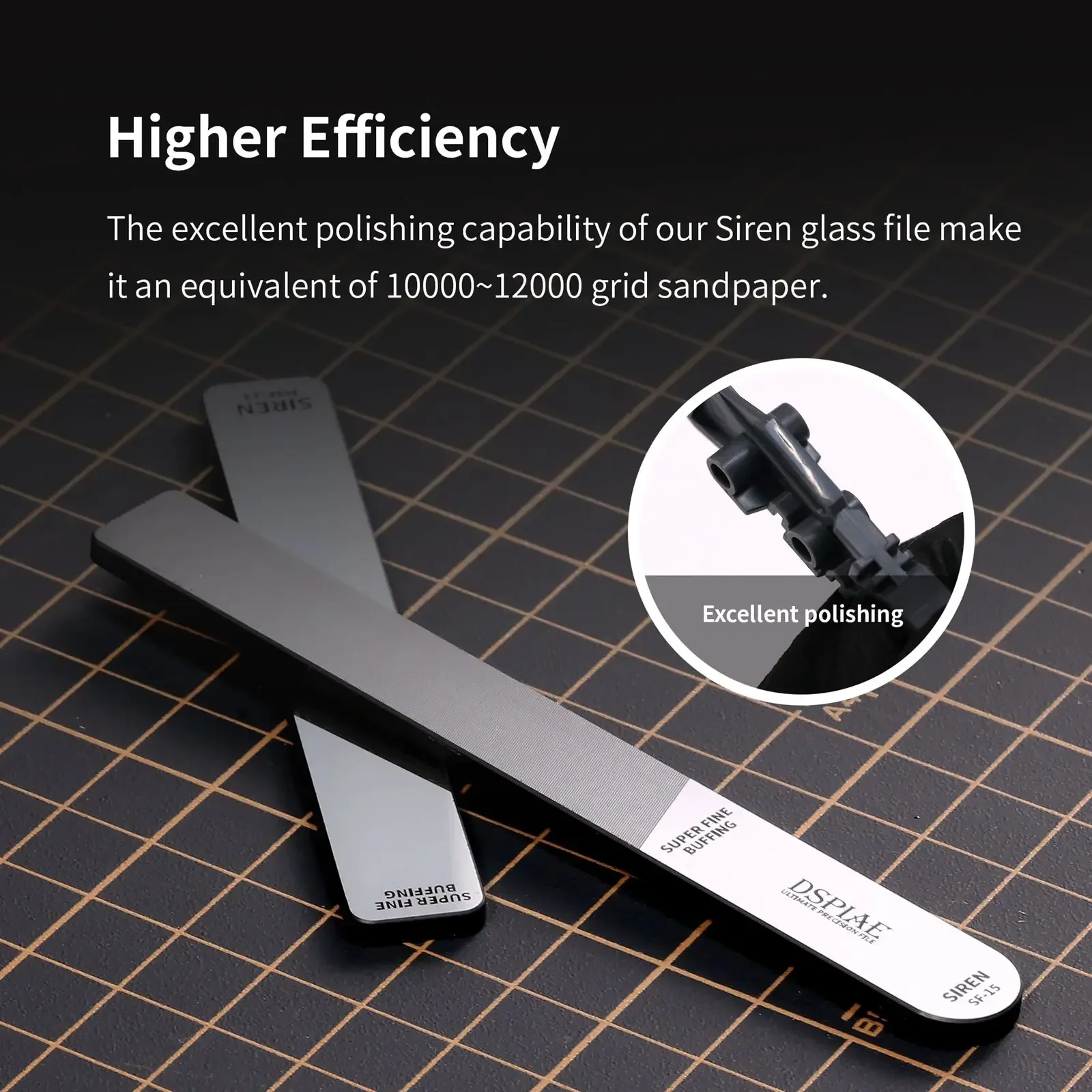 Model Tools Model Polishing Tool Abrasive Block Ceramic File