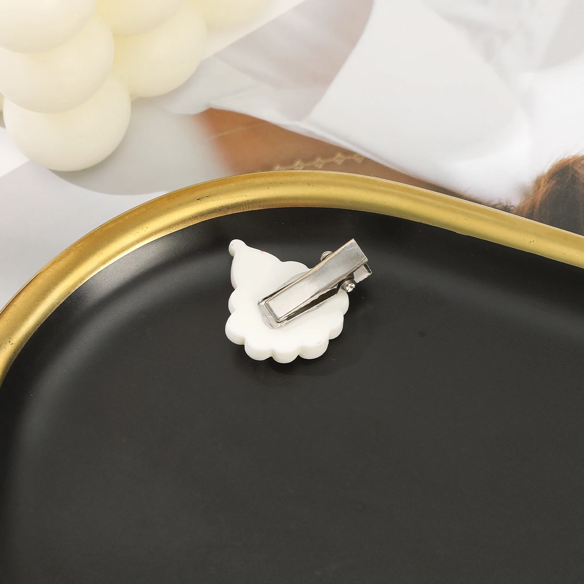 5pcs/set Santa Claus Hair Clips Elk Christmas Decorations Hairpin Girls Cute Christmas Gift Hairpins Hair Accessories