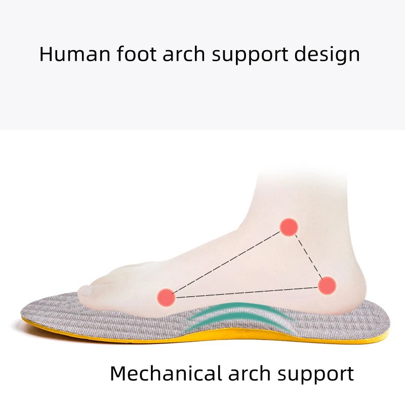 Feet Arch Foot Pad X/O Type Leg Correction Flat Foot  Varus Inside and Outside Splayed Foot Orthopedic Shoes Sole Insoles
