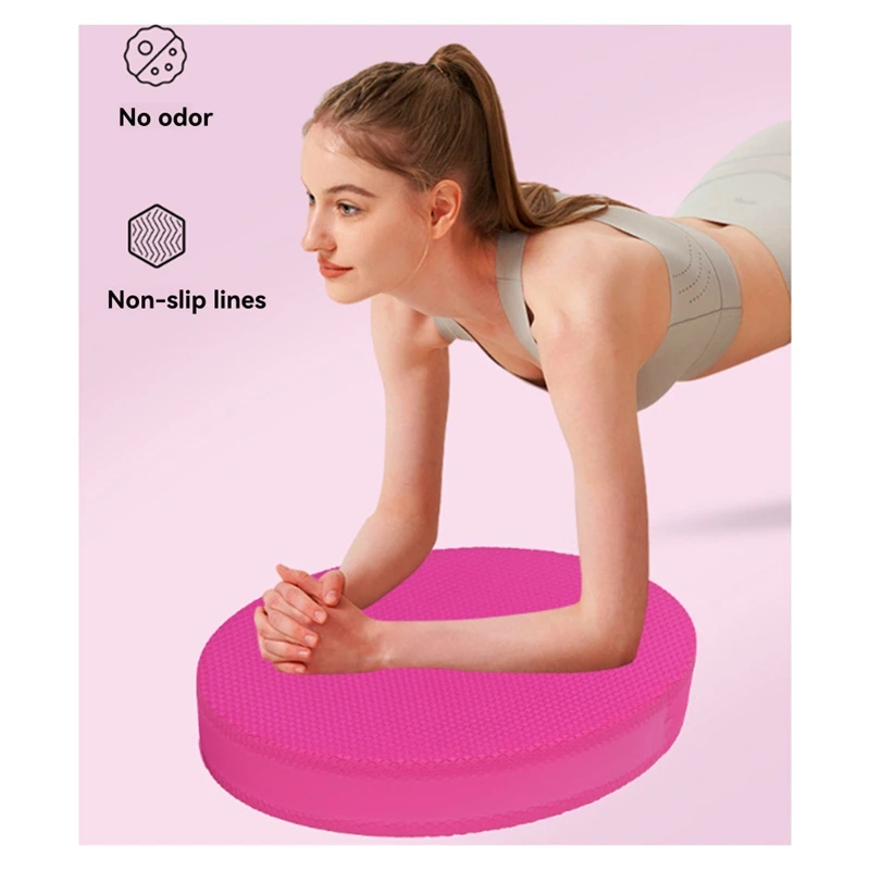 Yoga Balance Pad Stability Cushion Foam Board Workout Exercise Trainer Comfortable Stability Training Balance Pad