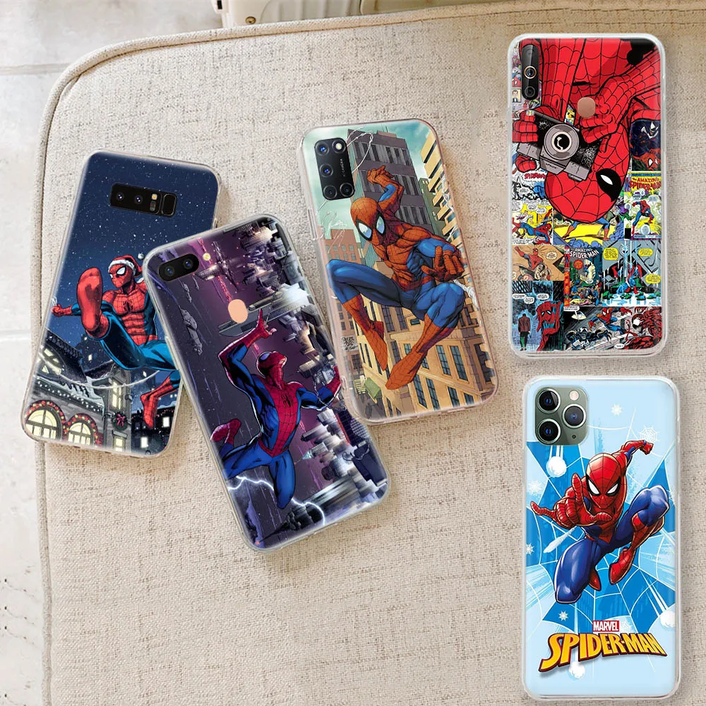 Spiderman Marvel Motorola Moto G Power (2021) Clear Case