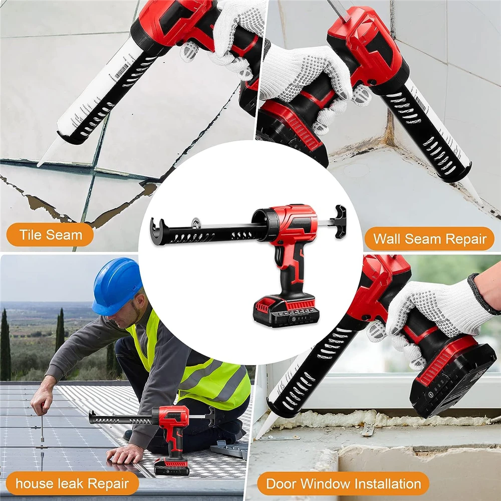 무선 전기 글루 건, 유리 글루 코킹 건, 문 및 창문용 전기 재봉 글루 도구, 마키타 리튬 이온 배터리용, 18V