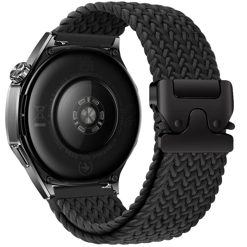 Braided Nylon Loop Strap – Versatile and Stylish Watch Bracelet, 22mm/20mm
